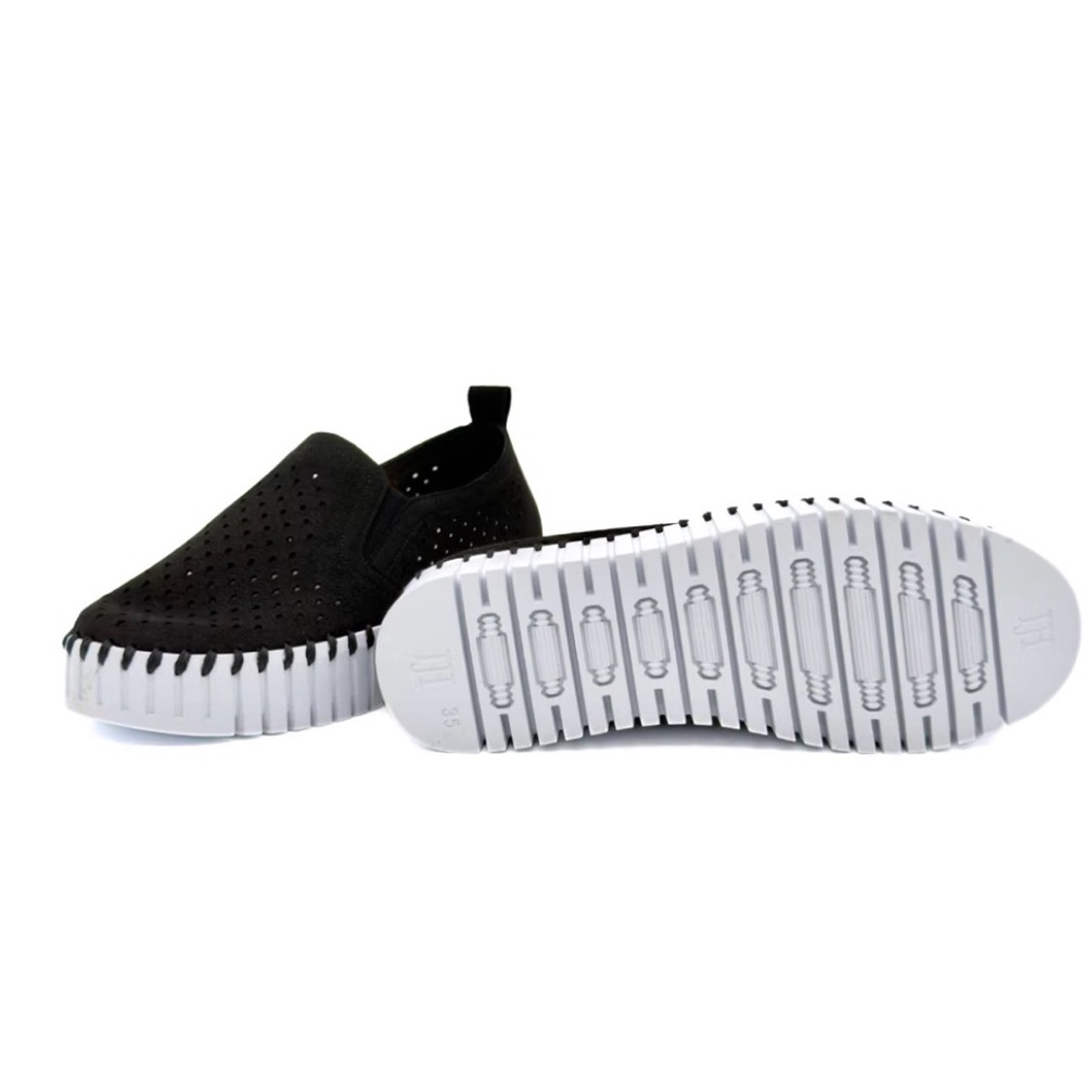 Ilse Jacobsen Black Ilse Jacobsen Tulip Slip-Ons. NWT! - Picture 4 of 4